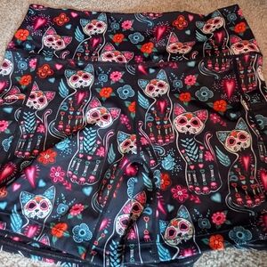 Constantly Varied Gear Skull and Floral Print Shorts